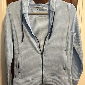 Peter Millar Sky Blue Women's Zip-Up Jacket